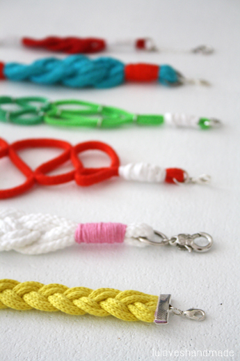 make rope bracelet