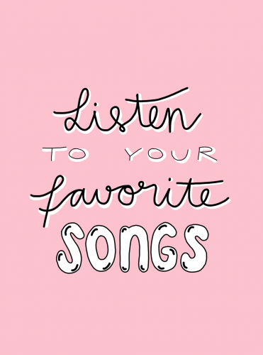 Listen to your favorite songs