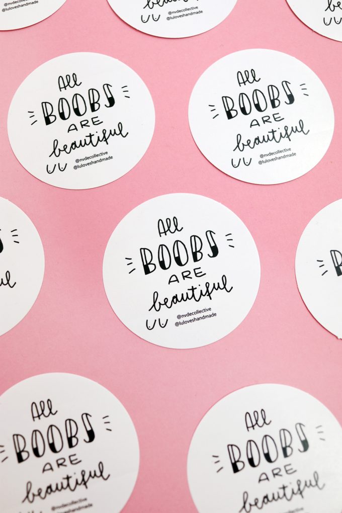 All Boobs Are Beautiful - Charity Shirt with NUDE x Luloveshandmade ...