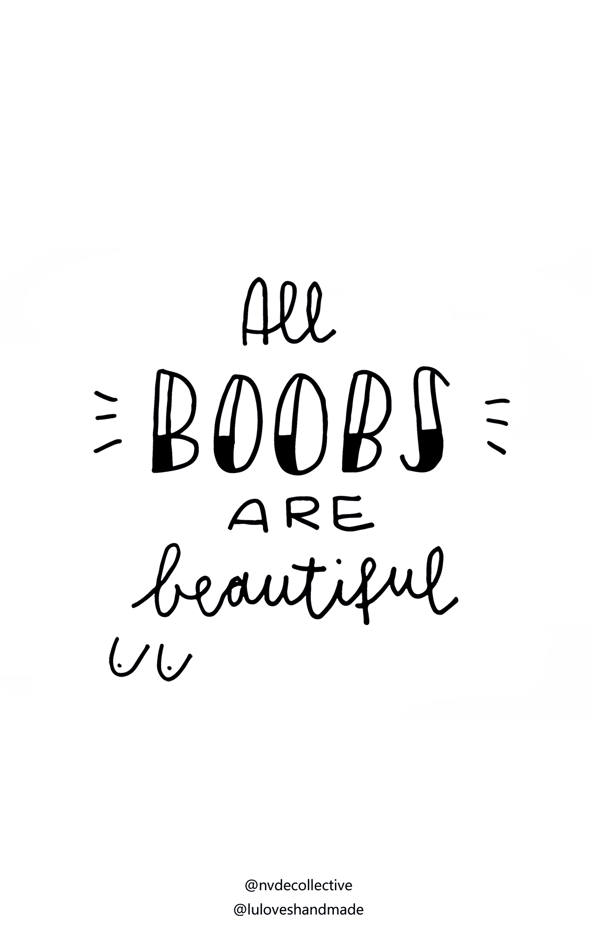 All boobs are beautiful