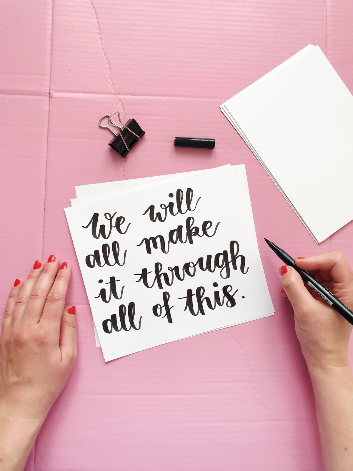Luloveshandmade-Free Handlettering Printable-We Will All Make It Through All Of This (1)